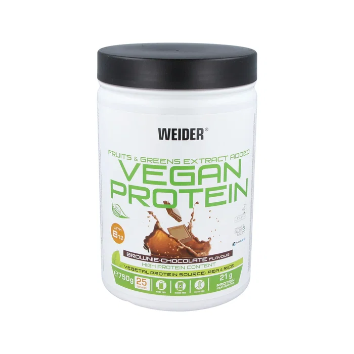 WEIDER VEGAN PROTEIN chocolat 750g WEIDER VEGAN PROTEIN chocolat 750g