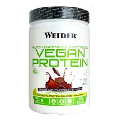 Weider Vegan Protein Chocolate 750Gr - Protéine végétale en poudre Weider Vegan Protein Chocolate 750Gr - Protéine végétale en poudre