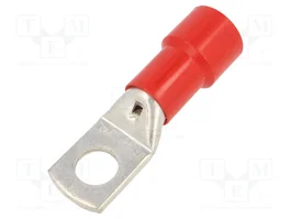 BM GROUP Connecteur à anneau tubulaire isolé rouge 185mm² M20