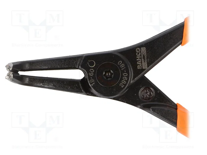 BAHCO Pince à anneaux angulaire pour bagues extérieures 19-60mm
