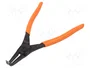 BAHCO Pince à anneaux angulaire pour bagues extérieures 19-60mm