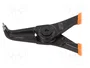 BAHCO Pince à anneaux angulaire pour bagues extérieures 19-60mm