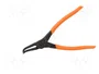 BAHCO Pince à anneaux angulaire pour bagues extérieures 19-60mm