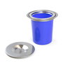 Emuca Poubelle encastrable sur le plan de travail Recycle, 1 bac extractible 7 litres, Acier inoxydable et Plastique