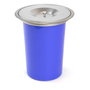 Emuca Poubelle encastrable sur le plan de travail Recycle, 1 bac extractible 7 litres, Acier inoxydable et Plastique