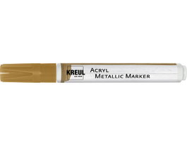 Kreul Rotulador acrílico METALLIC MARKER medium oro