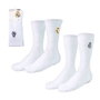 Chaussettes Real Madrid C.F. Blanc (Taille unique) (35-38)