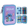 Cerdá Plumier avec accessoires Stitch (Lilo et Stitch) 12.5 x 19.5 x 4.5 cm - Couleur Violet