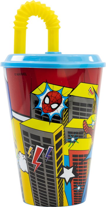 Licensing Vaso Easy Sport 430 mL Spiderman CZ11366