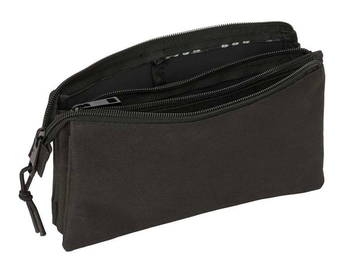 Safta - Porte-tout triple One Piece Pirates 22 x 12 x 3 cm, coffret en espagnol pour enfants dès 3 ans