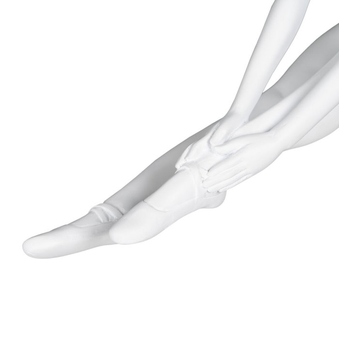 BigBuy Home Figurine Décorative Blanc 27,5 x 9 x 19 cm