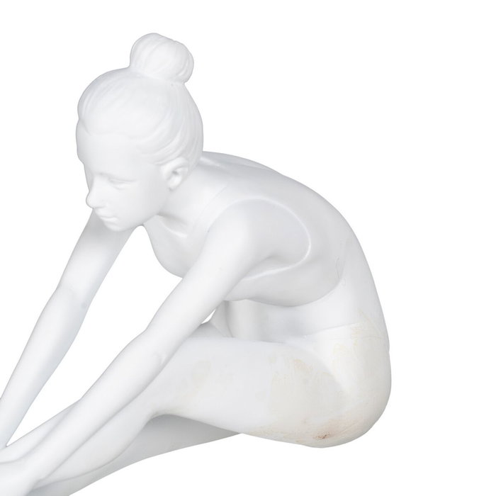 BigBuy Home Figurine Décorative Blanc 27,5 x 9 x 19 cm