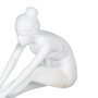 BigBuy Home Figurine Décorative Blanc 27,5 x 9 x 19 cm