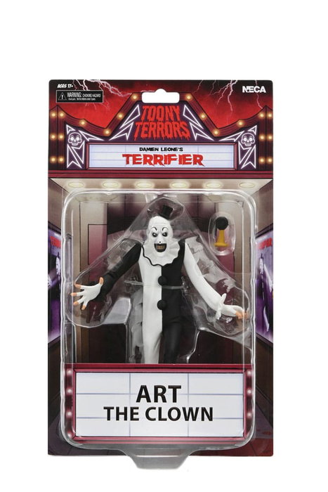 NECA Terrifier Toony Terrors Art the Clown 15 cm