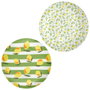 Home Deco Factory Assiette plate 27 cm citrons BAIN DE SOLEIL