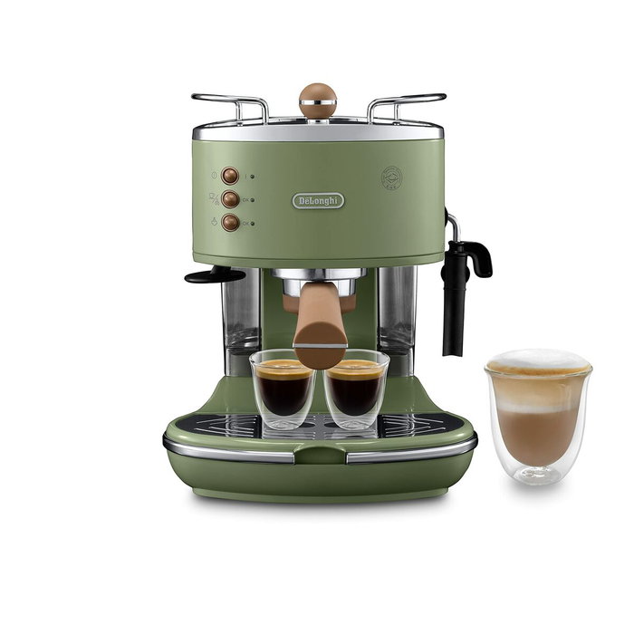 De'Longhi Icona Vintage ECOV310.GR - Machine expresso manuelle Vert Olive