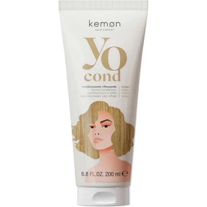Kemon Yo Beige Coloring Après-shampooing pour couleur de cheveux 200 ml Kemon Yo Beige Coloring Après-shampooing pour couleur de cheveux 200 ml