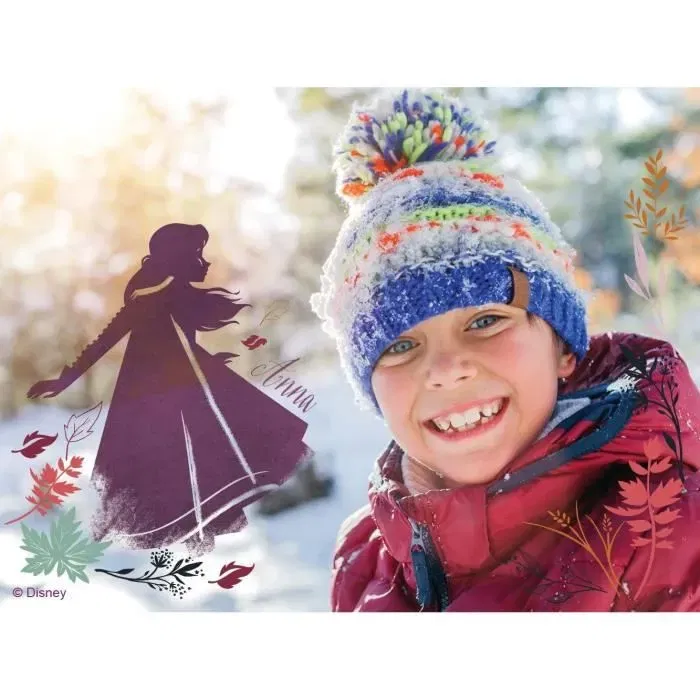 Lexibook APN Enfants La Reine des Neiges avec Écran LCD 2 P Pouces, Objectif Grand Angle 100° et Fonctions Photo et Vidéo Haute Résolution