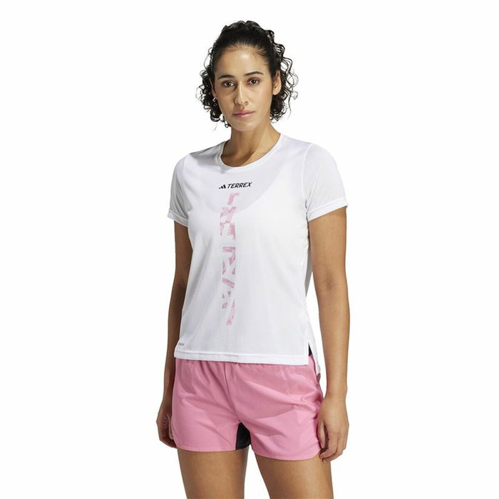 T-shirt à manches courtes homme Adidas Terrex Agravic Blanc