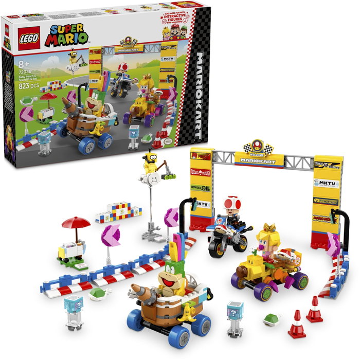 LEGO Super Mario Mario Kart Baby Peach & Grand Prix 72036 LEGO Super Mario Mario Kart Baby Peach & Grand Prix 72036