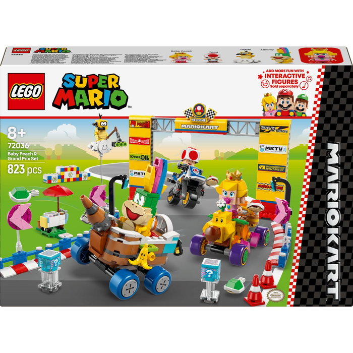 LEGO Super Mario Mario Kart Baby Peach & Grand Prix 72036 LEGO Super Mario Mario Kart Baby Peach & Grand Prix 72036