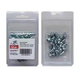 Faher Engrasador recto EF-503 M 6 x 100, Blister de 20 pièces