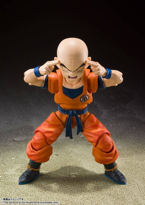 Bandai Tamashii Nations Dragon Ball Z figurine S.H. Figuarts Krillin-Earth's Strongest Man 12 cm