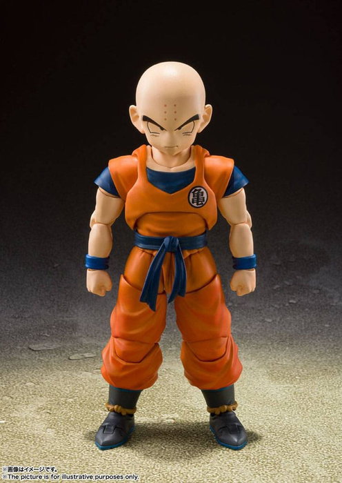 Bandai Tamashii Nations Dragon Ball Z figurine S.H. Figuarts Krillin-Earth's Strongest Man 12 cm