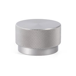 Viefe Bouton Aluminium Graf Big ø50 Effet Inox