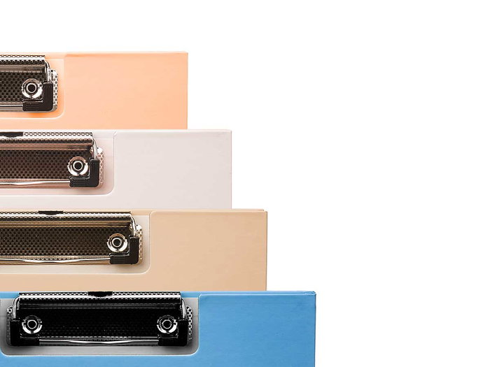 PINCELLO Lot de 36 classeurs A4 avec attache, couleurs assorties
