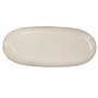 Bidasoa Fuente Oval Ikonic Cerámica 36x16 cm Blanco Brillo Microondas Lavavajillas