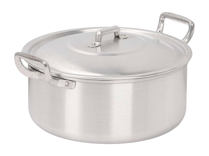 KINVARA Cacerola en aluminium 24 cm 5 L, Plata KINVARA Cacerola en aluminium 24 cm 5 L, Plata