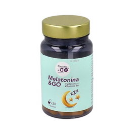 PHARMA & GO Mélatonine + Tryptophane + Vitamine B6 30caps