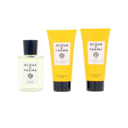 Acqua Di Parma Coffret 3 parfums Colonia Essenza Eau de Cologne vaporisateur 100 ml + Gel Douche 75 ml + Lait Corps 75 ml