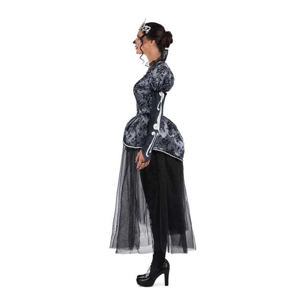 My Other Me Déguisement Reine des Catacombes avec Tiara, Robe et Collants - Taille L