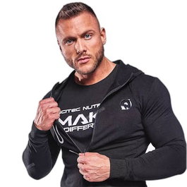 SCITEC NUTRITION Pull MILES pour homme noir XL