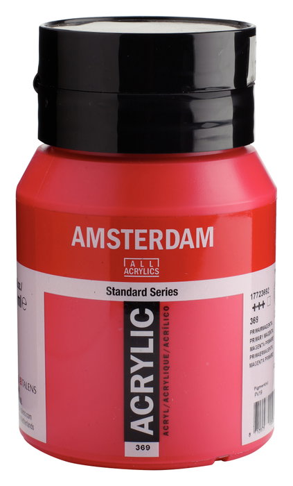 Amsterdam Peinture Acrylique Standard Series Magenta Primario 369 500 ml Amsterdam Peinture Acrylique Standard Series Magenta Primario 369 500 ml