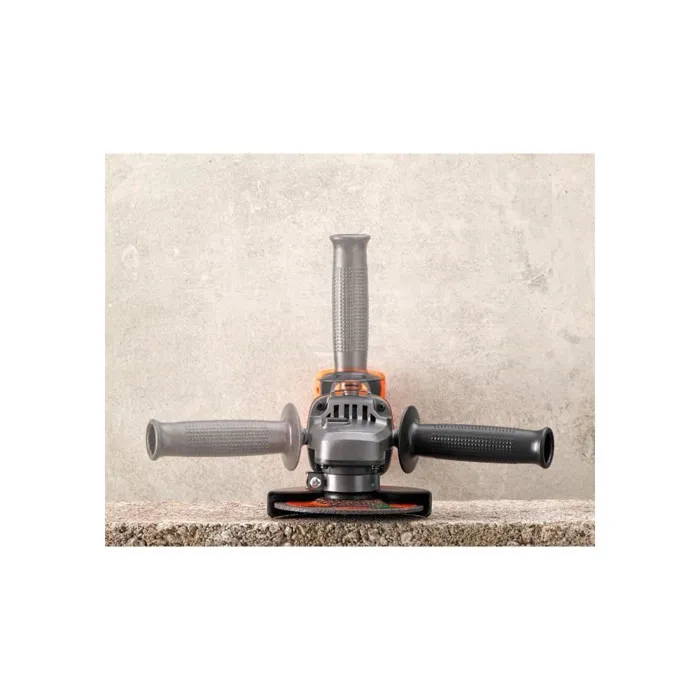 Meuleuse d'angle BLACK+DECKER BCG720N-XJ 18V 125mm, puissante et ergonomique pour meulage, ponçage et coupe, sans batterie