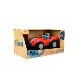 Smoby JADA Véhicule Radiocommandé Stitch Buggy 1/24 - Buggy RC 2.4 GHz avec fonction Turbo - Véhicule jouet Disney à partir de 6 ans