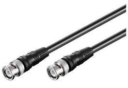 MicroConnect Câble BNC RG59, 2m, Noir