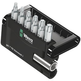 Wera Bit-Check 7 TX Universal 1 - Jeu de 7 embouts Torx®