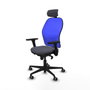 Piqueras y Crespo Chaise de Bureau 3D036G2 Gris foncé