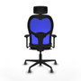 Piqueras y Crespo Chaise de Bureau 3D036G2 Gris foncé
