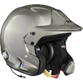 Stilo Venti4 Wrc Composite Titane Fia8859-24 Sa2020 + Hans Taille 63 STIAA0224BG2V63 Casque de course léger avec ventilation et isolation acoustique