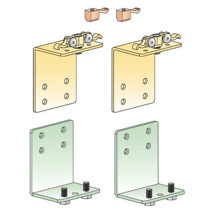 TERNO Kit Herrajes Ante In Linea 1 Puerta 8Kgs. TERNO Kit Herrajes Ante In Linea 1 Puerta 8Kgs.