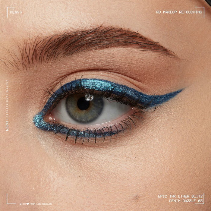 Nyx Professional Make Up EPIC INK LINER GLITZ 06-Denim Dazzle
