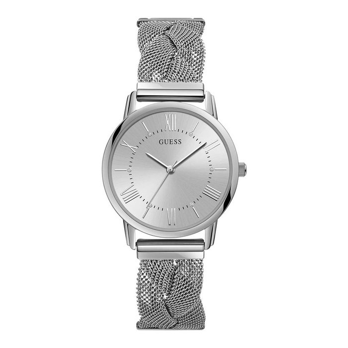 Guess W1143L1 - Montre analogique argentée pour femme Guess W1143L1 - Montre analogique argentée pour femme