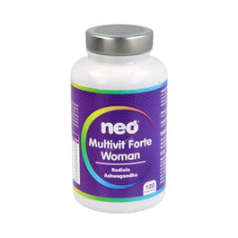 NEO Multivit Forte Woman Rhodiola Ashwagandha 120 comprimés