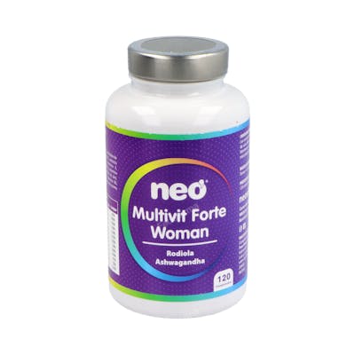 NEO Multivit Forte Woman Rhodiola Ashwagandha 120 comprimés NEO Multivit Forte Woman Rhodiola Ashwagandha 120 comprimés