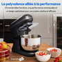 Medion MD18420 Robot pâtissier Noir 1200 W 5 L
